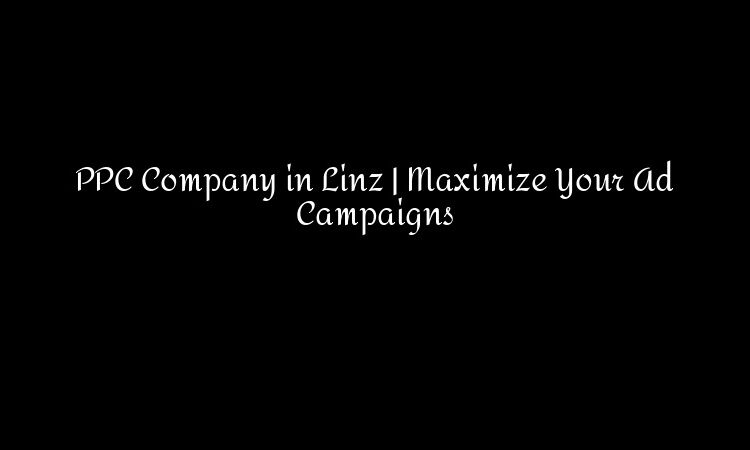 PPC Company in Linz | Maximize Your Ad Campaigns