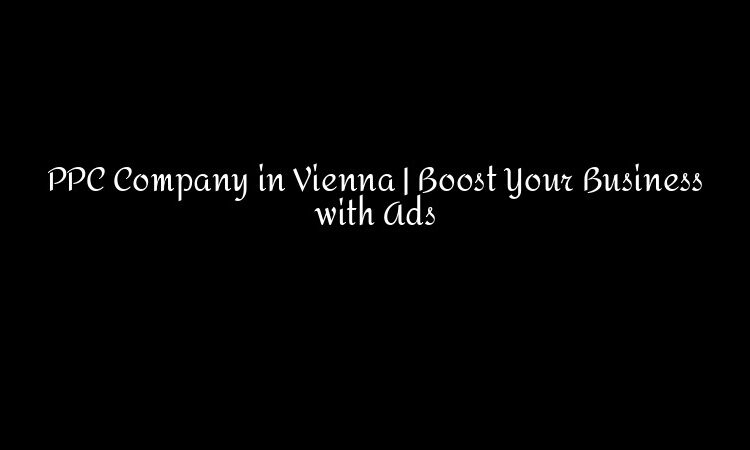 PPC Company in Vienna | Boost Your Business with Ads