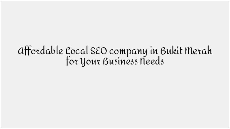 Marina East Local SEO Services