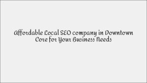 Tanglin Local SEO Agency