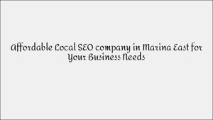 Local SEO Services in Yishun: Dominate Neighborhood Search Results