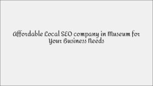 Local SEO Services in Choa Chu Kang: Dominate Neighborhood Search Results