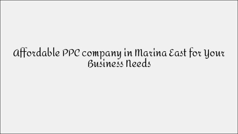 Local SEO Services in Ang Mo Kio: Boost Your Neighborhood Visibility