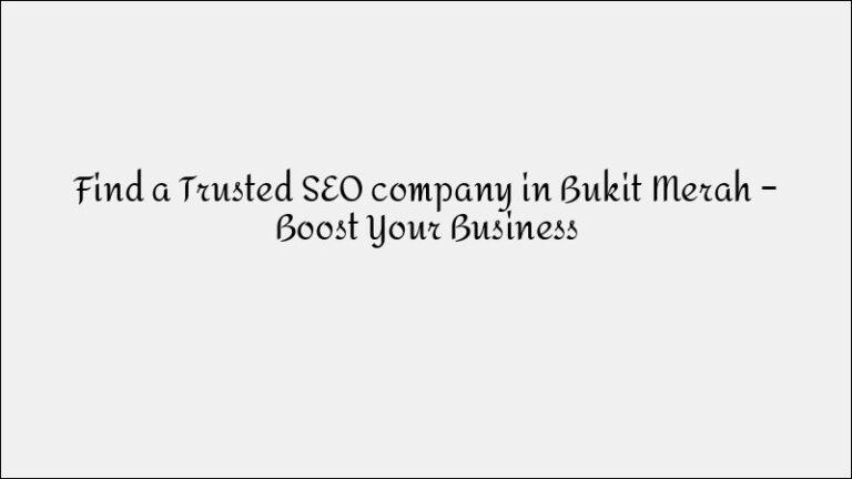 Expert SEO Consultant in Kallang