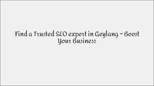 Tampines SEO Expert – Technical & Content Optimization Services