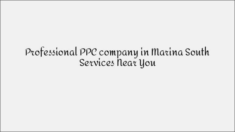 Experienced PPC Expert in Serangoon: Google Ads Management for Local Businesses