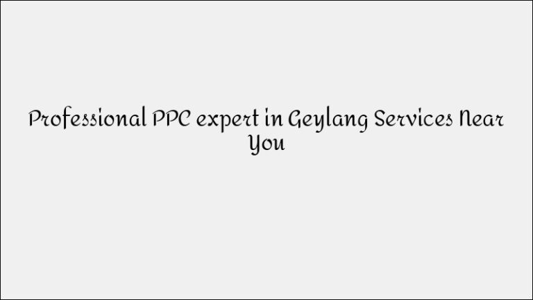 PPC Specialist in Central Water Catchment – ROI-Driven Campaigns