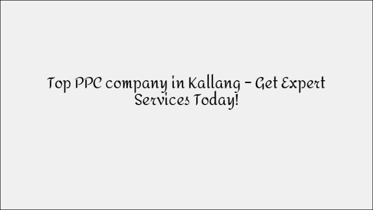 Leading SEO Company in Sembawang – Naval Base Area Optimization
