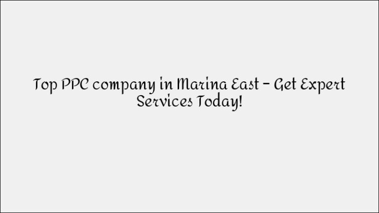 Leading SEO Company in Ang Mo Kio: Rank Higher in Local Searches