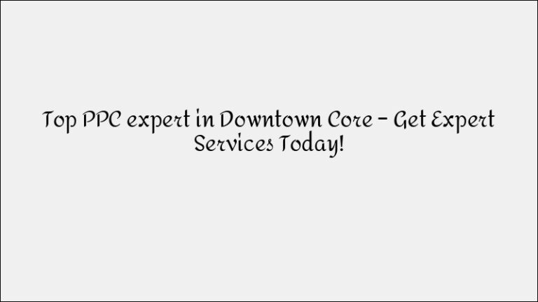 Best SEO Company in Changi – Airport Area Business Optimization