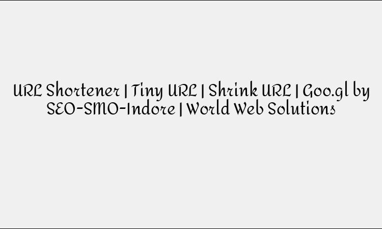 Best URL Shorteners: TinyURL, Goo.gl &#038; More