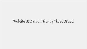 Website SEO Audit: Expert Tips for Better Rankings
