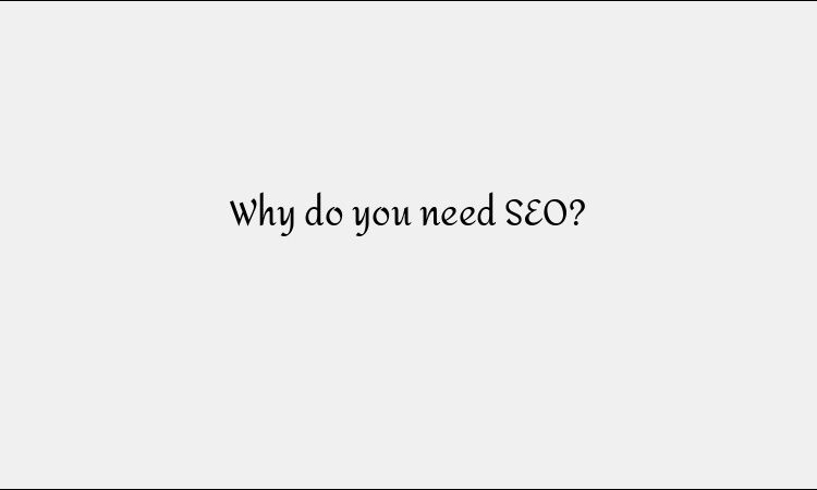 Why Do You Need SEO? A Complete Guide